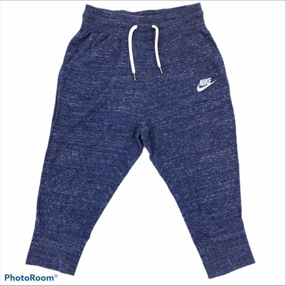 Nike Boys Size Medium Blue cinched leg sweatpants